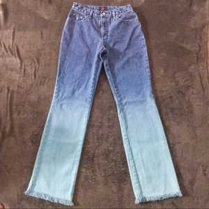 ‼️3 for $15‼️ Ralph Lauren blue ombré flare jeans
